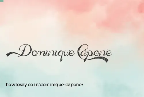 Dominique Capone