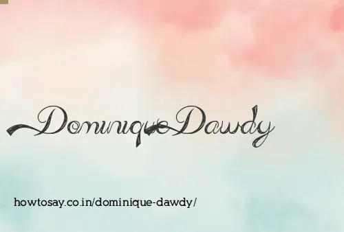 Dominique Dawdy