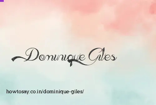 Dominique Giles