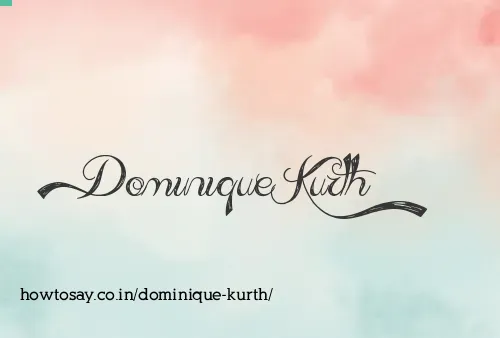 Dominique Kurth