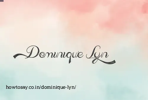 Dominique Lyn