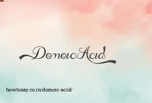Domoic Acid