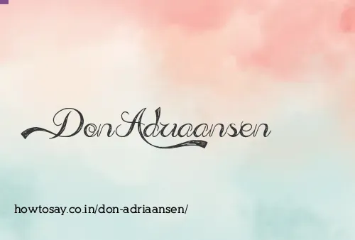 Don Adriaansen