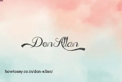 Don Allan