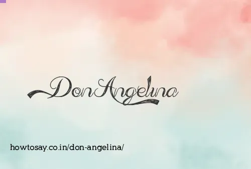 Don Angelina