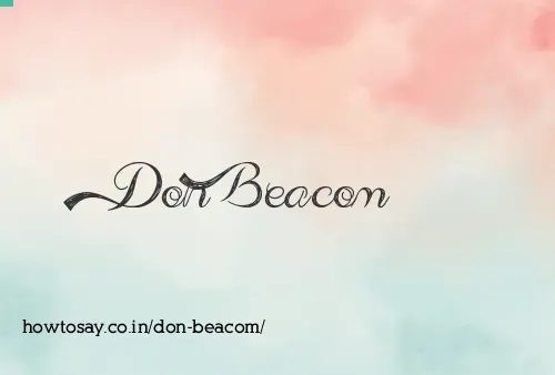 Don Beacom