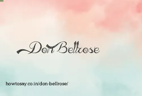 Don Bellrose