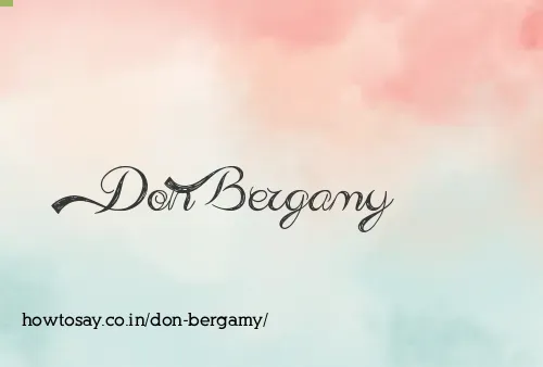 Don Bergamy