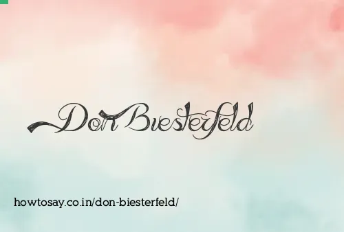 Don Biesterfeld