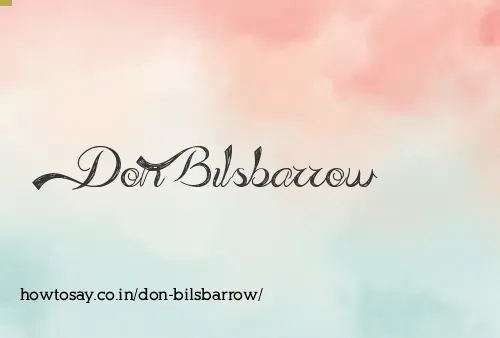 Don Bilsbarrow