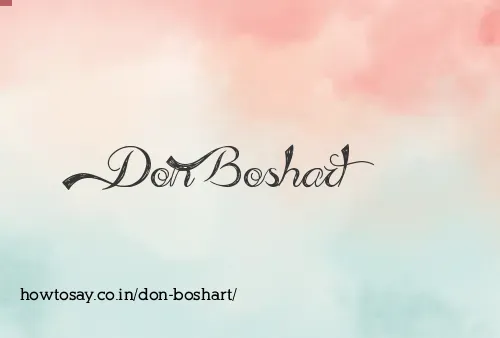 Don Boshart