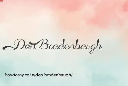 Don Bradenbaugh