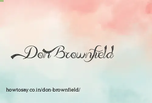 Don Brownfield
