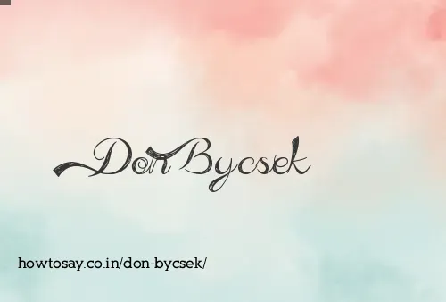 Don Bycsek