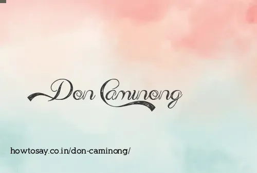 Don Caminong