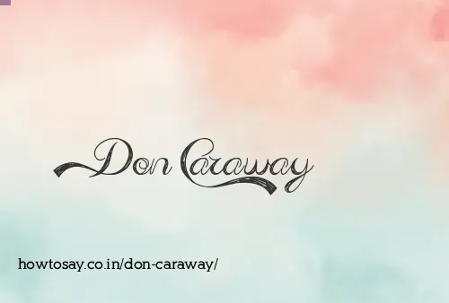 Don Caraway
