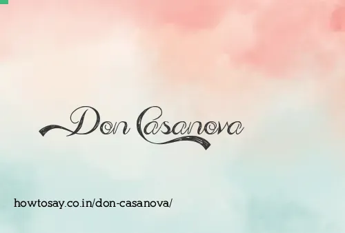 Don Casanova