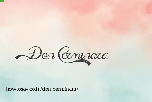 Don Cerminara