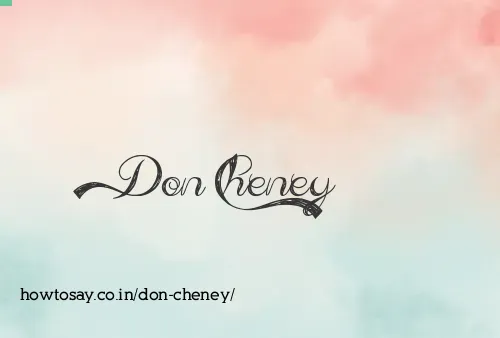 Don Cheney