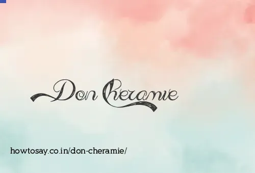 Don Cheramie