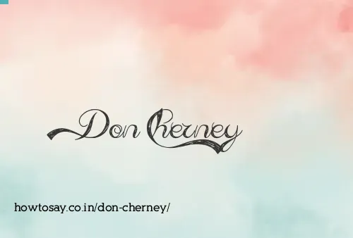 Don Cherney