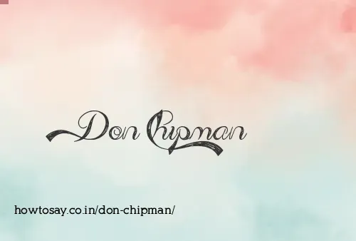Don Chipman
