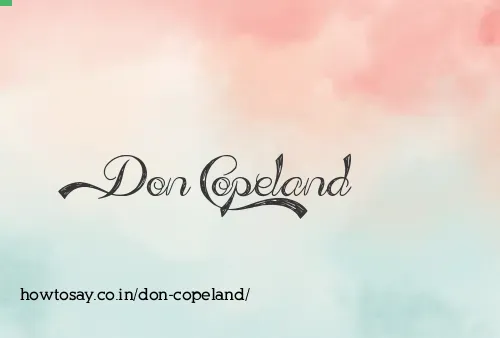 Don Copeland