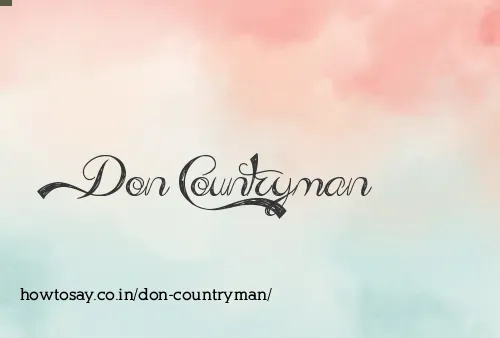 Don Countryman