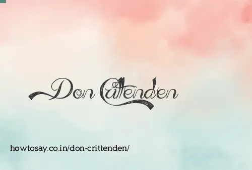 Don Crittenden