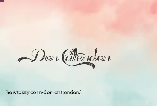 Don Crittendon
