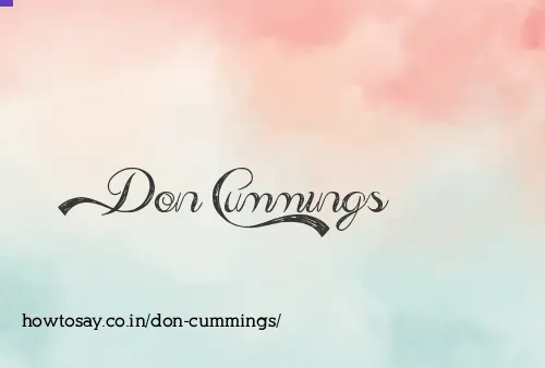 Don Cummings
