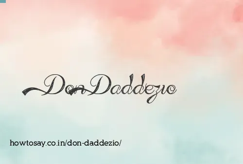 Don Daddezio