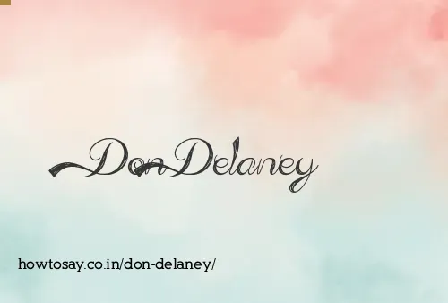 Don Delaney