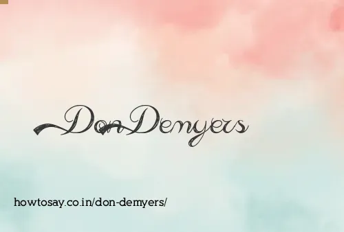Don Demyers