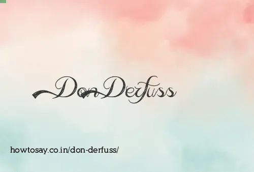 Don Derfuss