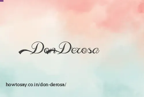 Don Derosa