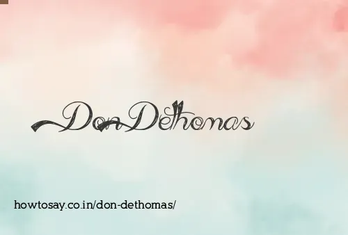 Don Dethomas