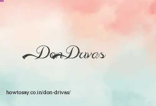 Don Drivas