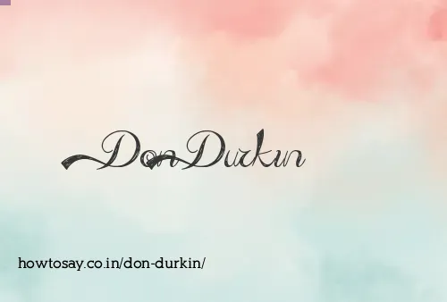 Don Durkin