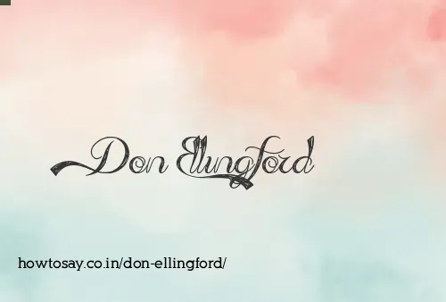 Don Ellingford