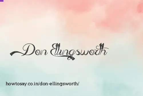 Don Ellingsworth