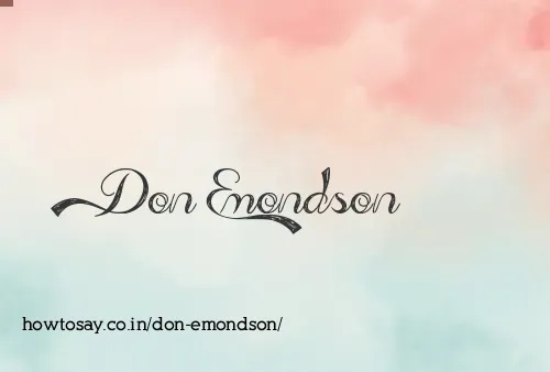 Don Emondson