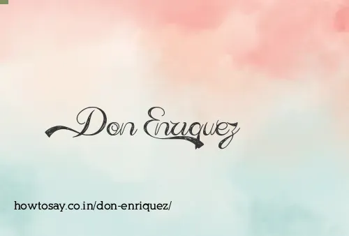 Don Enriquez