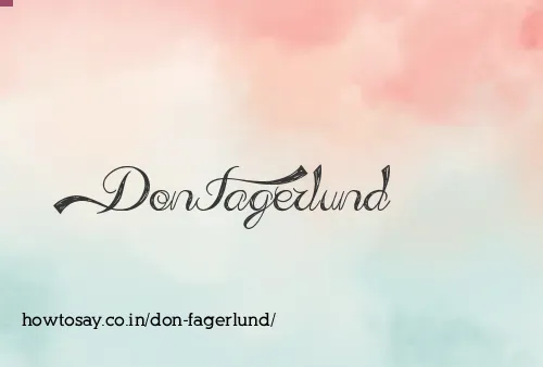 Don Fagerlund