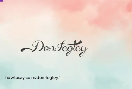 Don Fegley