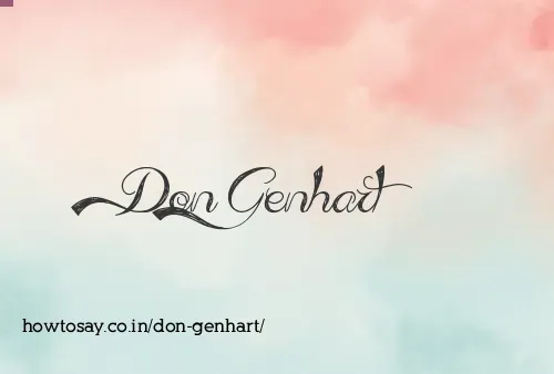 Don Genhart