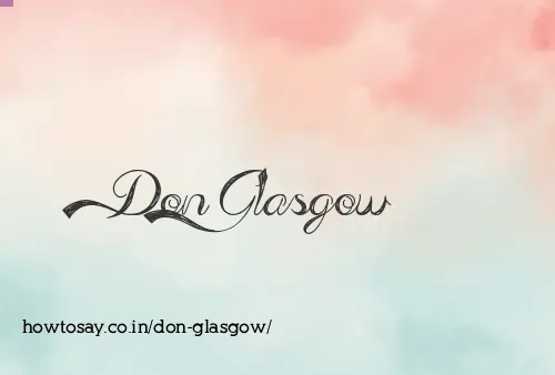 Don Glasgow