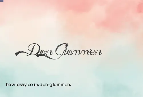 Don Glommen