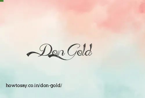 Don Gold