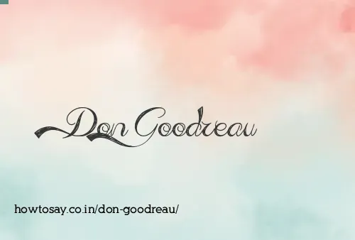 Don Goodreau